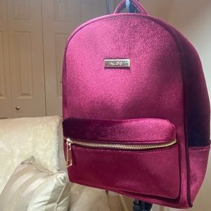 Aldo Velvet Backpack